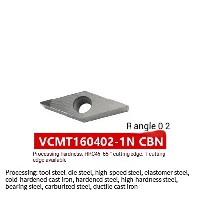 1038-Diamond CBN Cubic Boron Nitride Superhard CNC Inserts TNMG/WNMG Hardened Steel High-Hardness Steel Specialized Inserts Shandong Denso Pricision Tools Co.,Ltd.